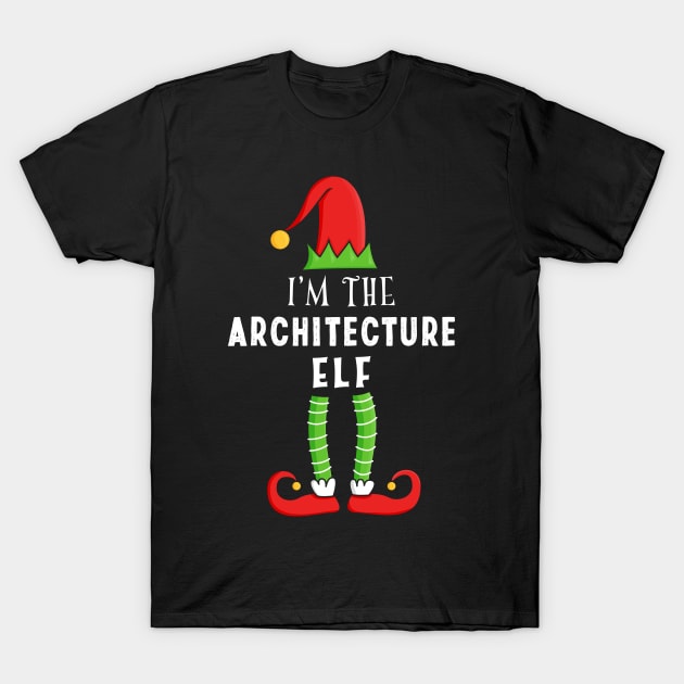 Architecture Elf Christmas Matching Family Gift T-Shirt by qwertydesigns